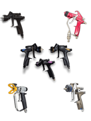Manual spray gun